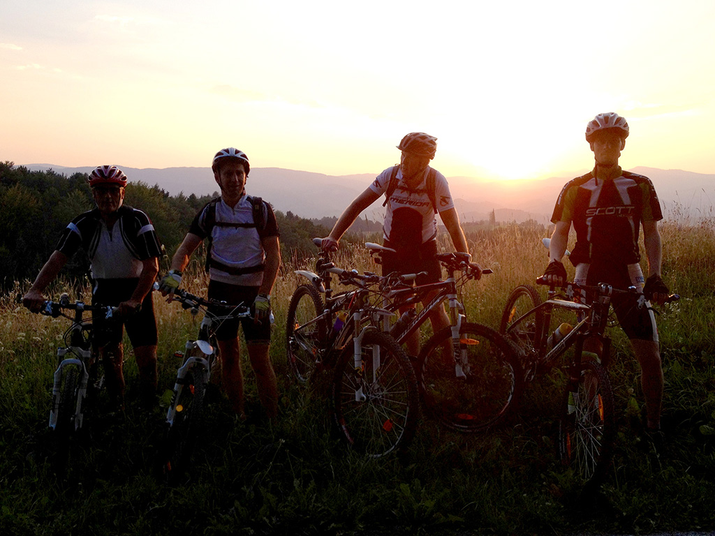 Grenzenloses Mountainbiken